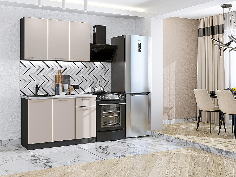 Квадро-03 graphite/Кашемир