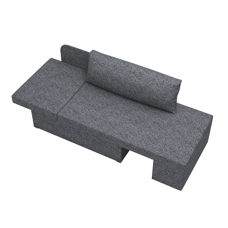 Шони / тахта рогожка серая